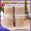 Natural Decorative Jute Hessian Burlap Ribbon With Pearl Wholesale