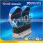 Amusement Park Equipment new blue and white 9dvr treno 9d vr simulator