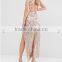 Guangzhou clothing OEM Sexy Women clothes china photos Sequin Maxi Dress