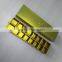 customize design covered paper cardboard packaging chocolate drawer boxes