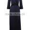 Robe-Inspired Silk Wrap Maxi Dress Sexy Night Long Sleeve Dress Evening Cocktail Dresses 2016 HSD5861