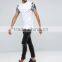 Custom Contrast Short Sleeve men's Cotton/Spandex 200gsm Casual Slim Fit Anti Shrink Polo Tshirt