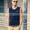 Wholesale cheap American style black running men vest