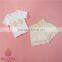 New popular baby girls lace shorts set,2pcs set for toddler girls