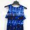Girl's stock fashion dip dye washed colder shoulder summer dress