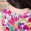 S17577A Girls Fashion Flower Lace Sleeveless Dress Children's Clothing