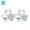 Popular Silver Beautiful Stud Earrings for Women and Girls Jewelry