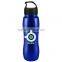 USA Made 25 oz Tritan Metalike Sports Bottle With Crest Lid - metallic colors, BPA/BPS-free and comes with your logo