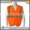 ANSI 107-2015 Polyester Orange Mesh Fluorescent Vest