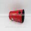 Custom ice bucket tin boxes for storage with handle