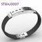 Stainless Steel Bracelet Blanks Magnetic Men Handmade Braided Bracelets
