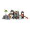 Funny playground equipment used for preschool kids