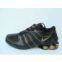 Fashion Newest style Mens Black Basketball Shoes Nike Shox R5 Golden Stripe