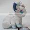 High quality Japan Cartoon Pokemon Vulpix Cute Doll Anime Soft Plush Toys 20cm