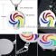 LGBT Gay & Lesbian Pride Stainless Steel Rainbow Gay Pride Pendant Necklace Gift