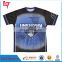 Short sleeves custom sublimation Sports T-shirts stylish blank wholesale t-shirts