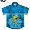 100% polyester tournament fishing shirts, wholesale fishing clothing