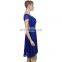 In stock blue lady pretty fashion dress