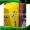 China Sell Yellow High Quality Advertising Acrylic Cube With LED Lighting For Sale