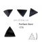 Special Triangle Crystal Design Glass Beads Flat Back