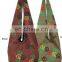 Vintage Canvas crossbody ethnic long bag