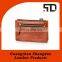 High level Zipper leather coin purse coin case