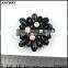 AB+black rhinestone button bridal button luxury button wedding button