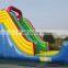 Blue and Yellow Inflatable Water Slide with Pool,PVC Tarpaulin Material Bouncer