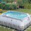 Indoor PVC Inflatable Swimming Pool Adult With Metal Frame Flex High Tensile Foldable