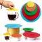 5PCS Reusable Silica gel Spill Stopper Cover Universal Silicone Food Bowl Pot Lid Silicone Cover Pan Cooking Kitchen Accessories