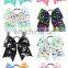 8Inches Girl Hairbands Children Unicorn love heart print Hair band with bow