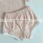 Organic Cotton Rib Short Sleeve Baby Pajama Set