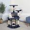 Cat Tree Condo Tower Easy Assemble Cheap Cat Tree House Wooden Large Cat Tree Wood