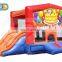 orange combo inflatable jumper bouncer jumping bouncy castle bounce house with slide