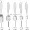 Kitchen baking tools measuring spoon set of 6