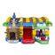 Big Inflatable Pirate Crocodile Bounce House Commercial Children Jump Bouncer Castle with 2 Slides