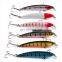 Hampool Weedless Saltwater Bass Minnow Jigging Soft Plastic Fishing Lures