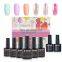 crystal  nail salon use gift box gel nail polish uv led soak off nails gels 6 colors