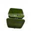 Park Rubbish Bin Long Life HDPE Hot Sale Wholesale Plastic 2018 Storage Bucket Rolling Cover Type Open Top Ash Urns Rectangular