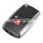 Modified Flip Remote Key shell Fob Case Uncut Blade Replacement For Toyota 4Runner for Matrix RAV4 Venza Yaris