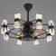 Smart fan light with warm light