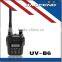 Ecome hand held dual band two way radio for baofeng UV-B6