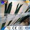 palisade fencing galvanized steel W profile wrought iron palisade fencing gate factory