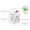 Worldwide Custom Multi International Power Portable Socket Charger Adapter Universal Travel Adapter