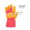HANDLANDY Leather Gloves Motorcycles Split Cowhide Leather Palm Work Gloves Leather Safety Gloves
