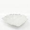 Nordic decorative tableware unglazed ceramic dry fruit decoration porcelain snack plate