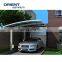 High quality cheap aluminium cantilever carport design