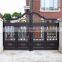New Aluminum/Iron  entrance double door villa wall guardrail courtyard doors
