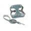 jhot selling japanese wind multicolor shock-absorbing adjustable pet harness vest pet traction rope ches