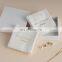 PandaSew Custom Logo Luxury Jewelry Packaging Bag White Suede Envelope Style Jewelry Pouch
